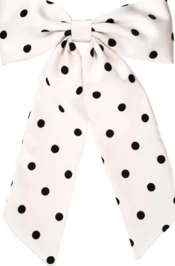 Bijou Brigitte Haarspangen|Haarschleifen>Haarspange - Black Dots weiß