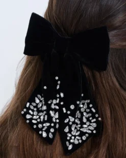 Bijou Brigitte Haarspangen|Haarschleifen>Haarspange - Black Sparkle schwarz