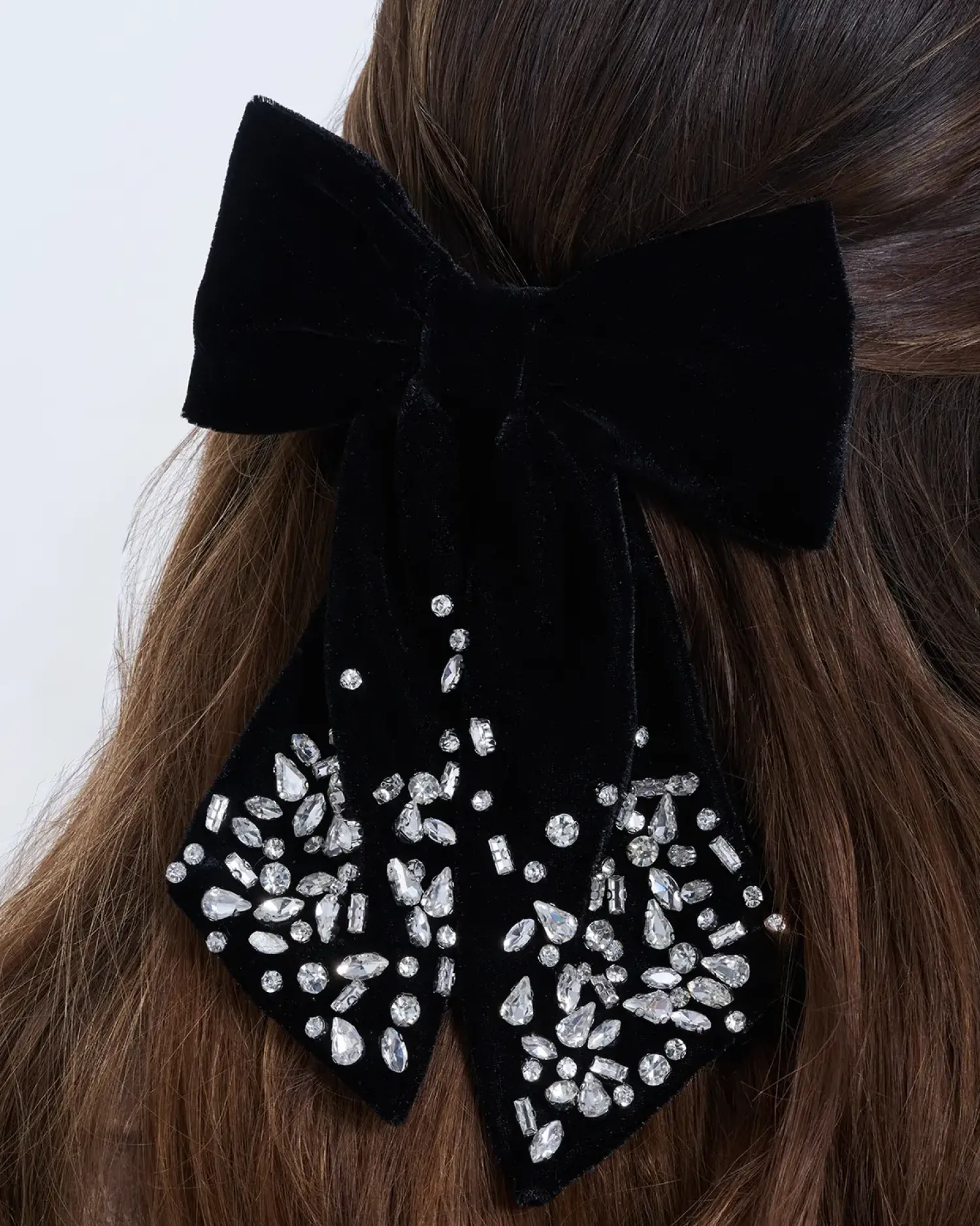 Bijou Brigitte Haarspangen|Haarschleifen>Haarspange - Black Sparkle schwarz