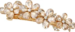 Bijou Brigitte Haarspangen>Haarspange - Champagne Flower gold