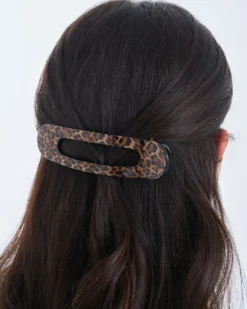 Bijou Brigitte Haarspangen|Leo-Schmuck>Haarspange - Classy Leo schwarz, braun