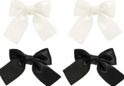 Bijou Brigitte Haarspangen|Haarschleifen>Haarspangen-Set - Cute Bows schwarz, weiß