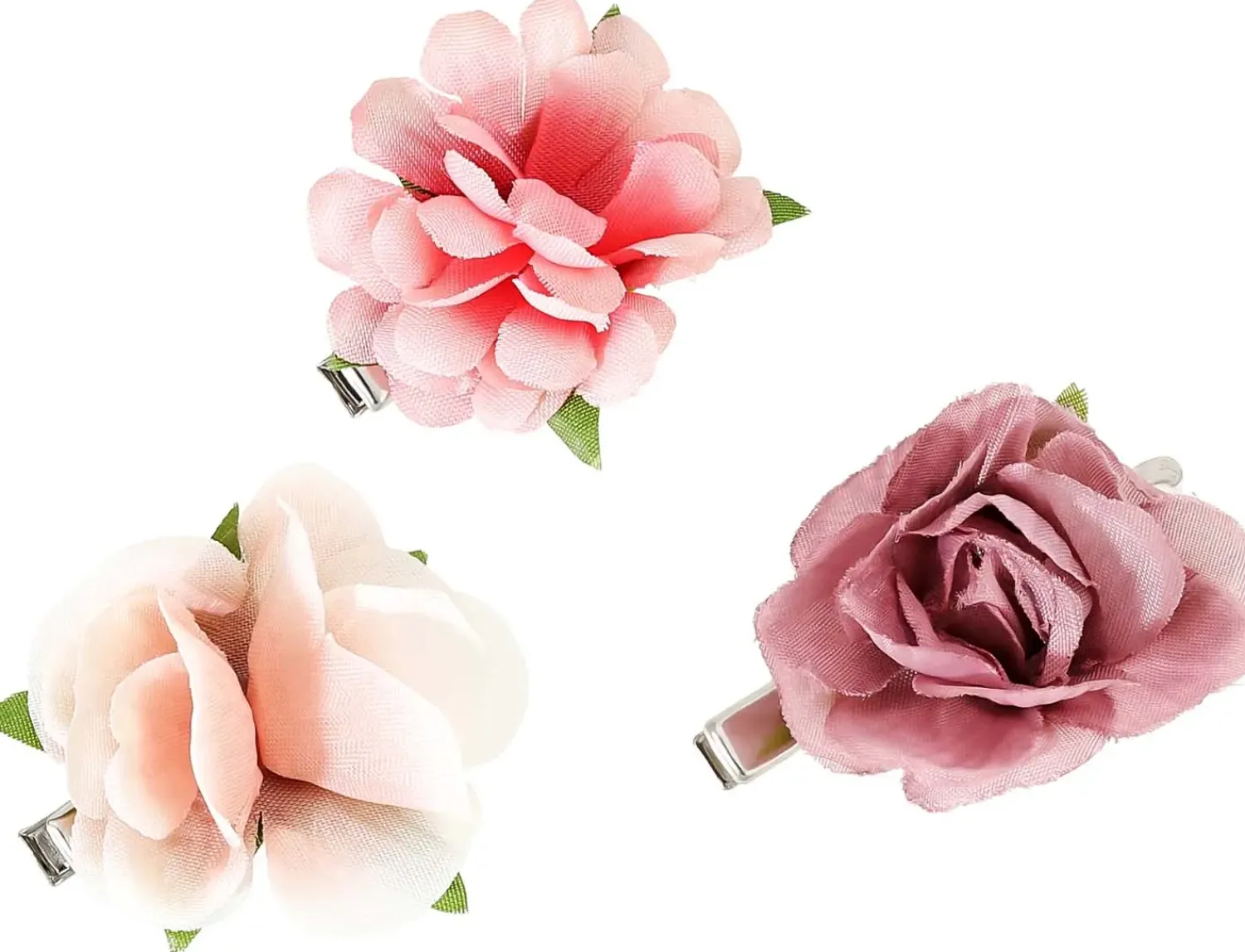 Bijou Brigitte Brauthaarschmuck|Haarspangen>Haarspangen-Set - Flower Dream rosa