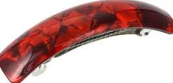Bijou Brigitte Haarspangen>Haarspange - Red Marble rot