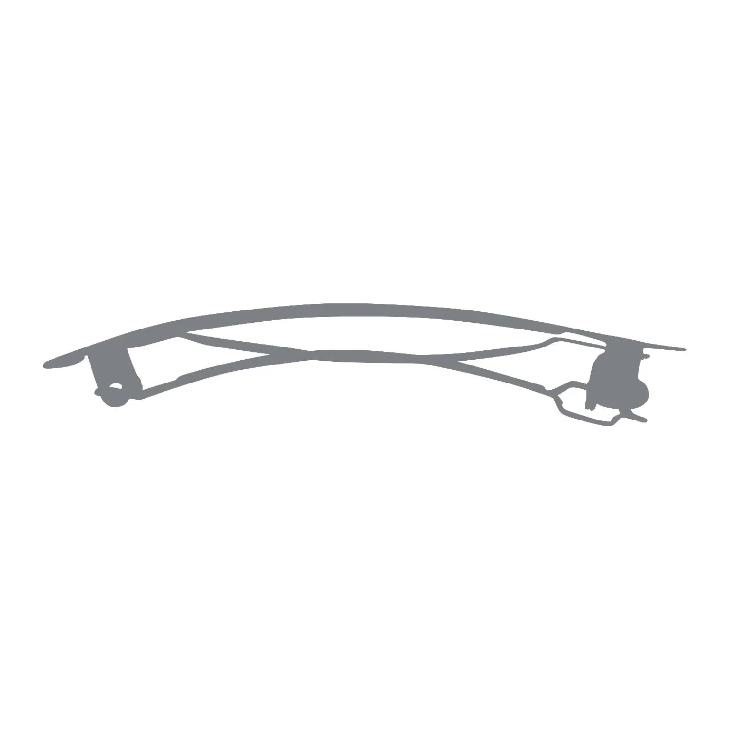 Bijou Brigitte Haarspangen>Haarspange - Silver Bird silber