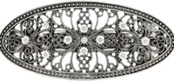 Bijou Brigitte Haarspangen|Brauthaarschmuck>Haarspange - Vintage Glamour silber