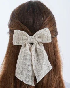 Bijou Brigitte Haarspangen|Haarschleifen>Haarspange - White Tweet weiß