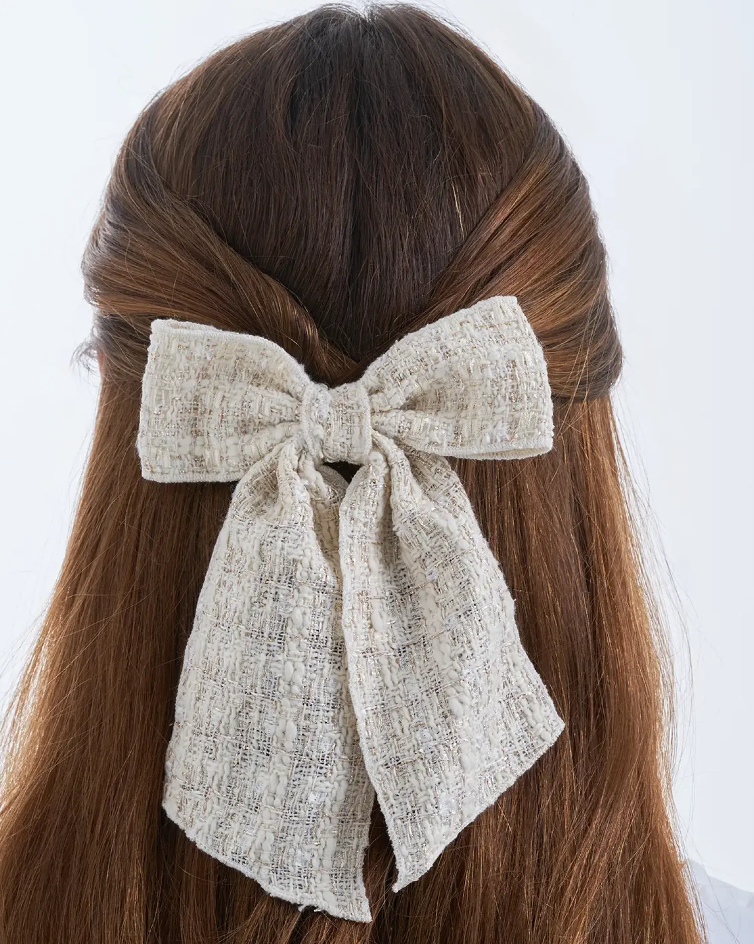 Bijou Brigitte Haarspangen|Haarschleifen>Haarspange - White Tweet weiß