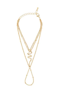Bijou Brigitte Armbänder Gold>Handkette - en Touch gold