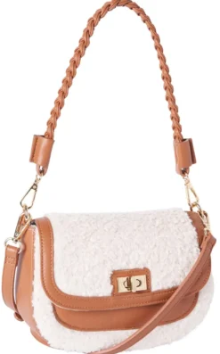 Bijou Brigitte Handtaschen>Handtasche - Beige Teddy beige, braun