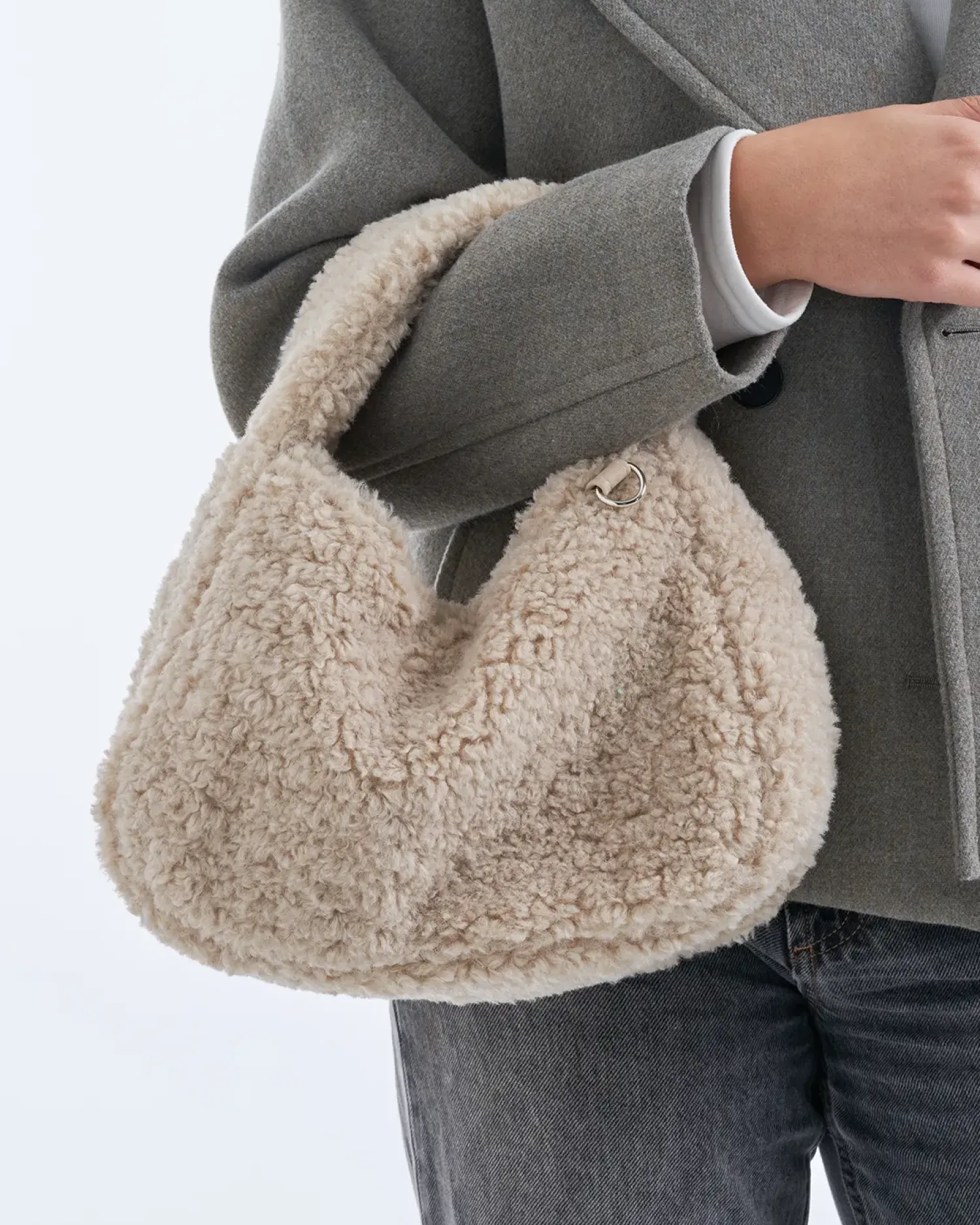 Bijou Brigitte Handtaschen|Kleine Taschen>Handtasche - Cozy Teddy beige