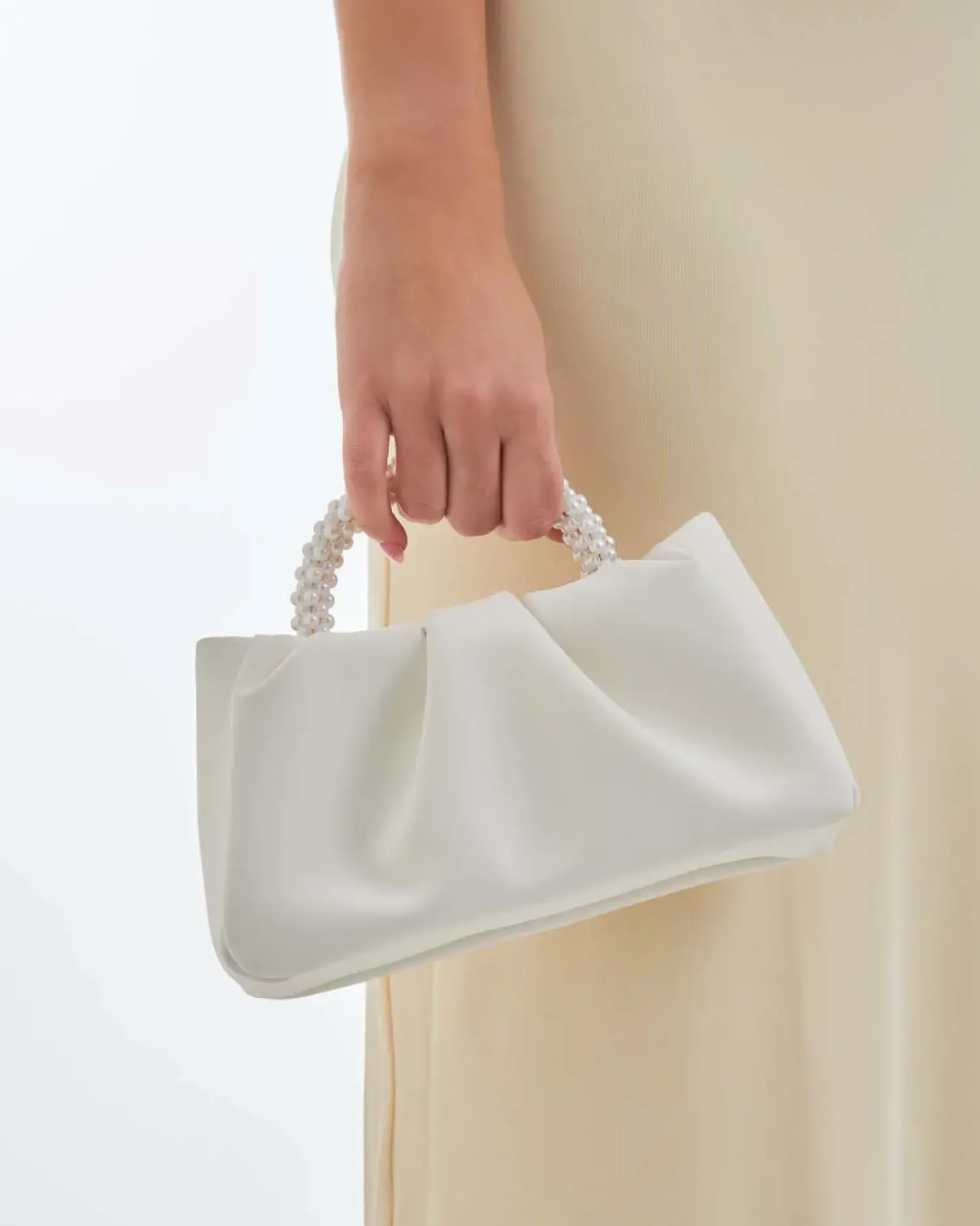 Bijou Brigitte Handtaschen>Handtasche - Light Pearl weiß