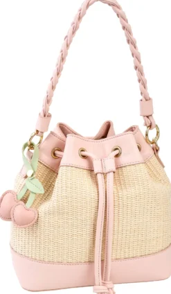 Bijou Brigitte Handtaschen>Handtasche - Pink Cherry beige, rosa
