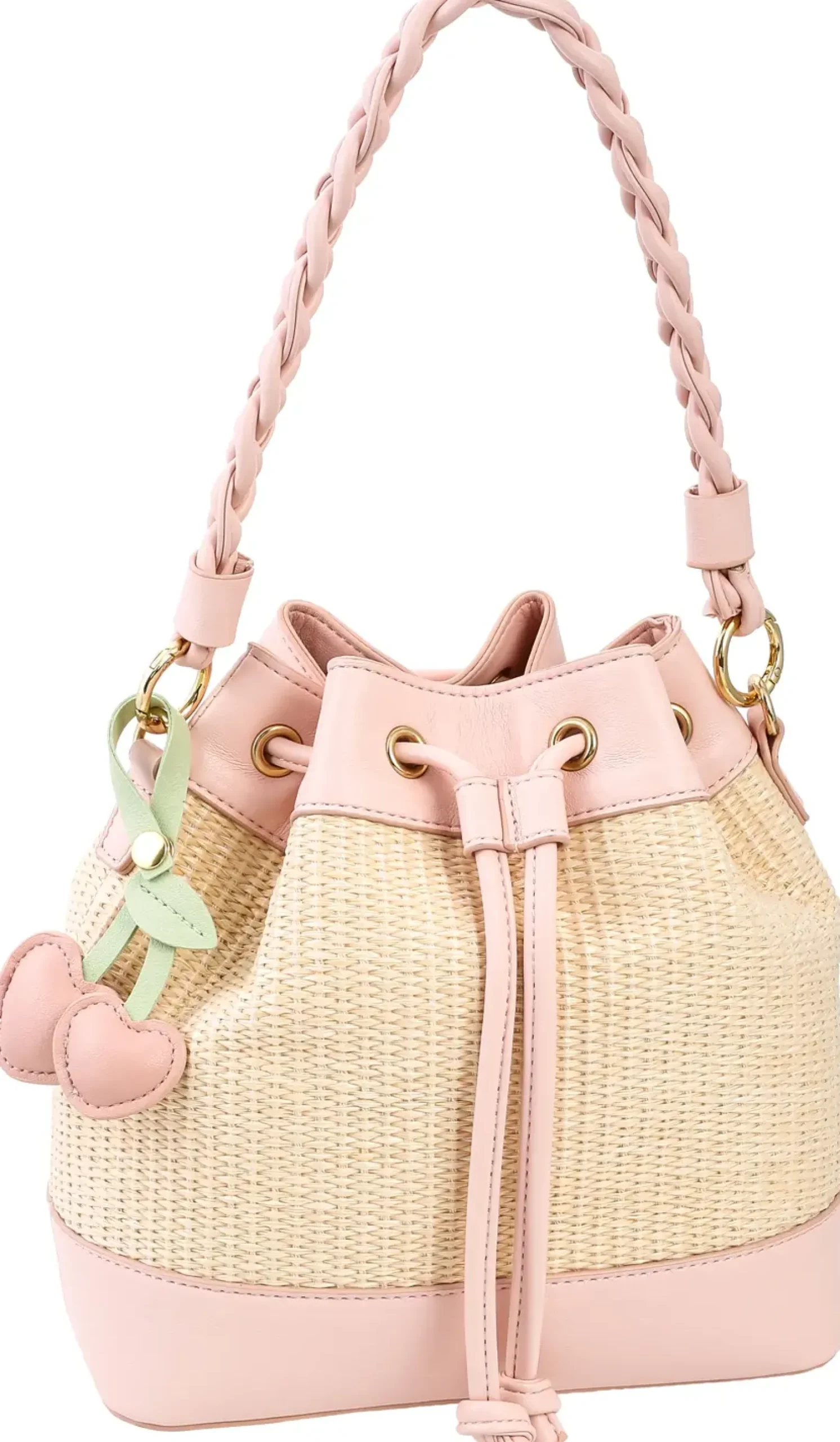 Bijou Brigitte Handtaschen>Handtasche - Pink Cherry beige, rosa