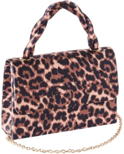 Bijou Brigitte Handtaschen|Leo-Schmuck>Handtasche - Small Leo schwarz, braun