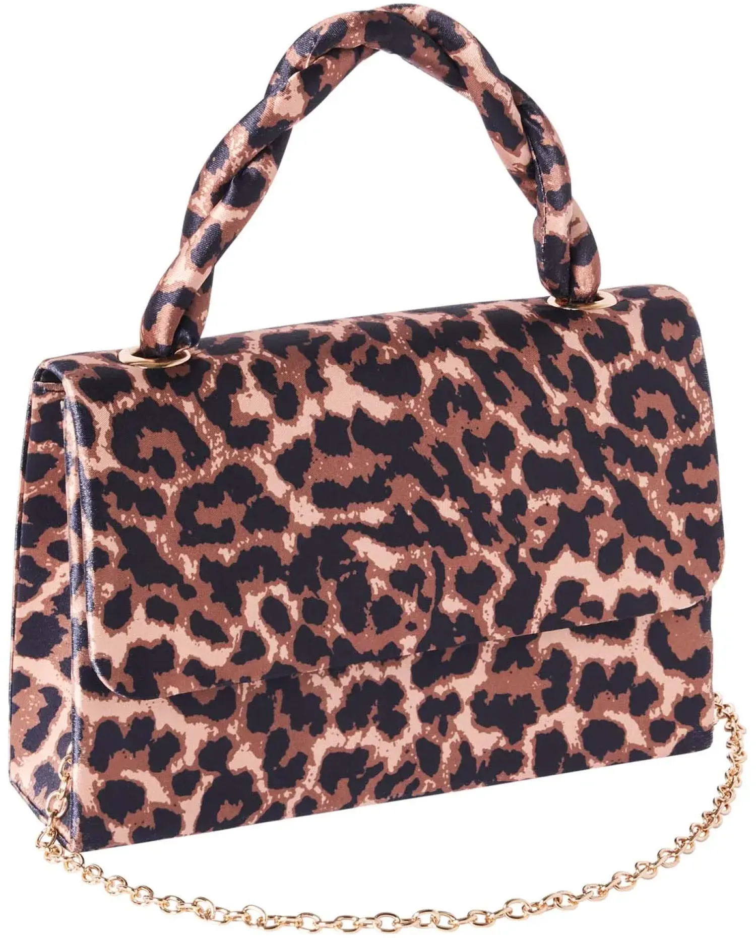 Bijou Brigitte Handtaschen|Leo-Schmuck>Handtasche - Small Leo schwarz, braun