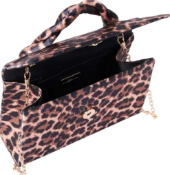 Bijou Brigitte Handtaschen|Leo-Schmuck>Handtasche - Small Leo schwarz, braun