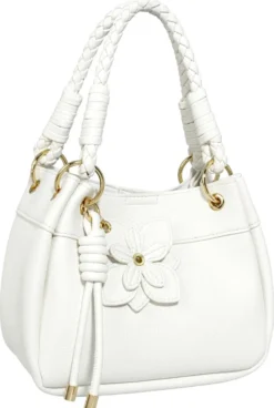 Bijou Brigitte Handtaschen>Handtasche - White Flower weiß