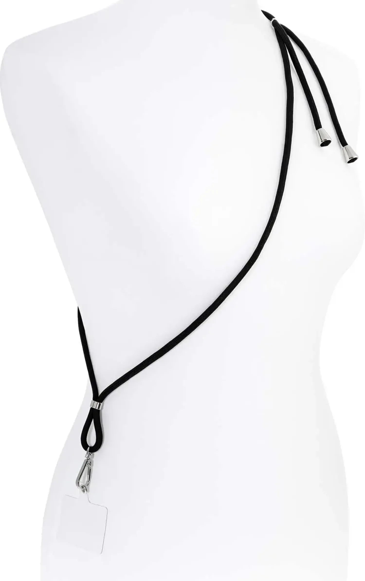 Bijou Brigitte Anhänger>Handykette - Plain Black schwarz