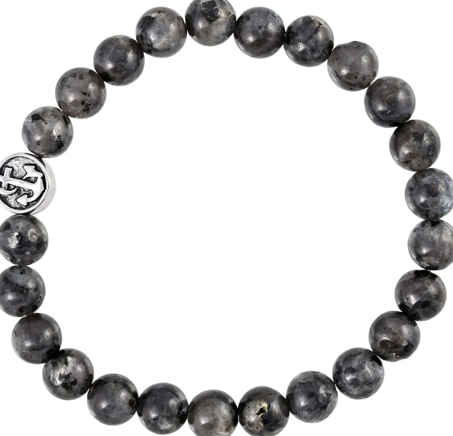 Bijou Brigitte Edelsteinarmbänder|Herrenarmbänder>Herren Armband - Grey Labradorite grau