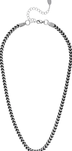 Bijou Brigitte Wasserfester Schmuck|Herrenketten>Herren Kette - Antique Silver silber