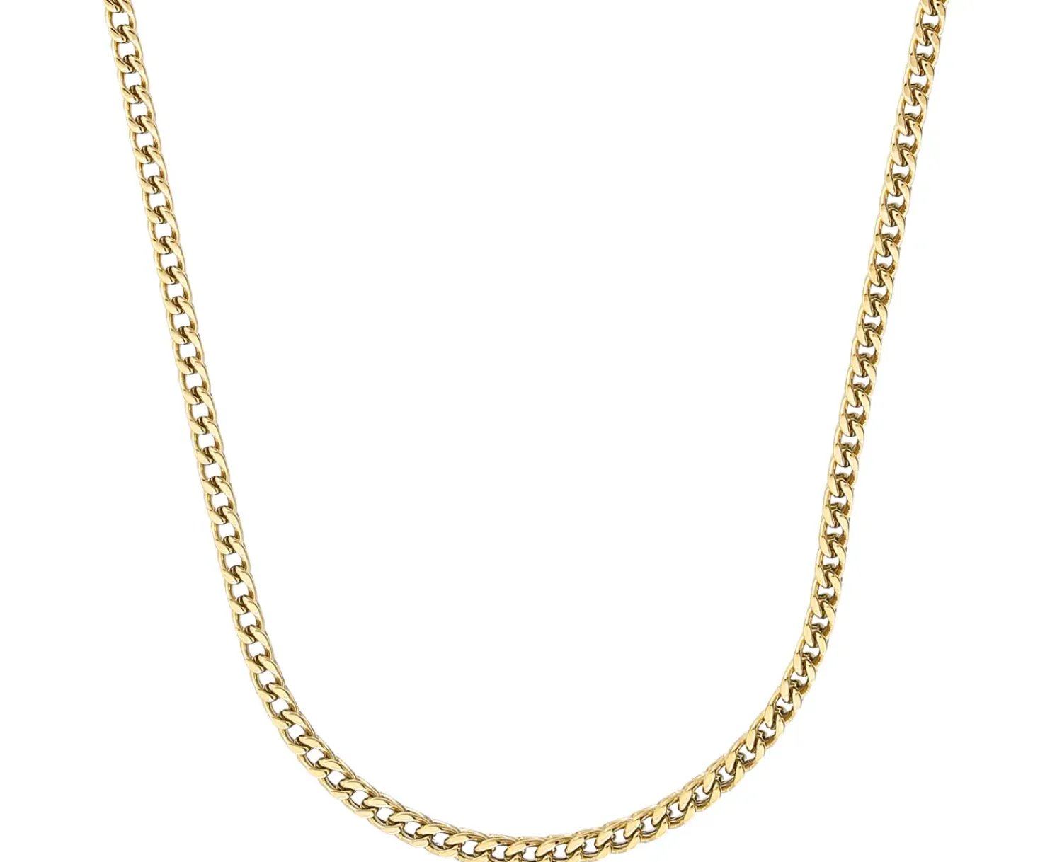 Bijou Brigitte Edelstahlschmuck In Gold|Wasserfester Schmuck>Herren Kette - en Vibe gold