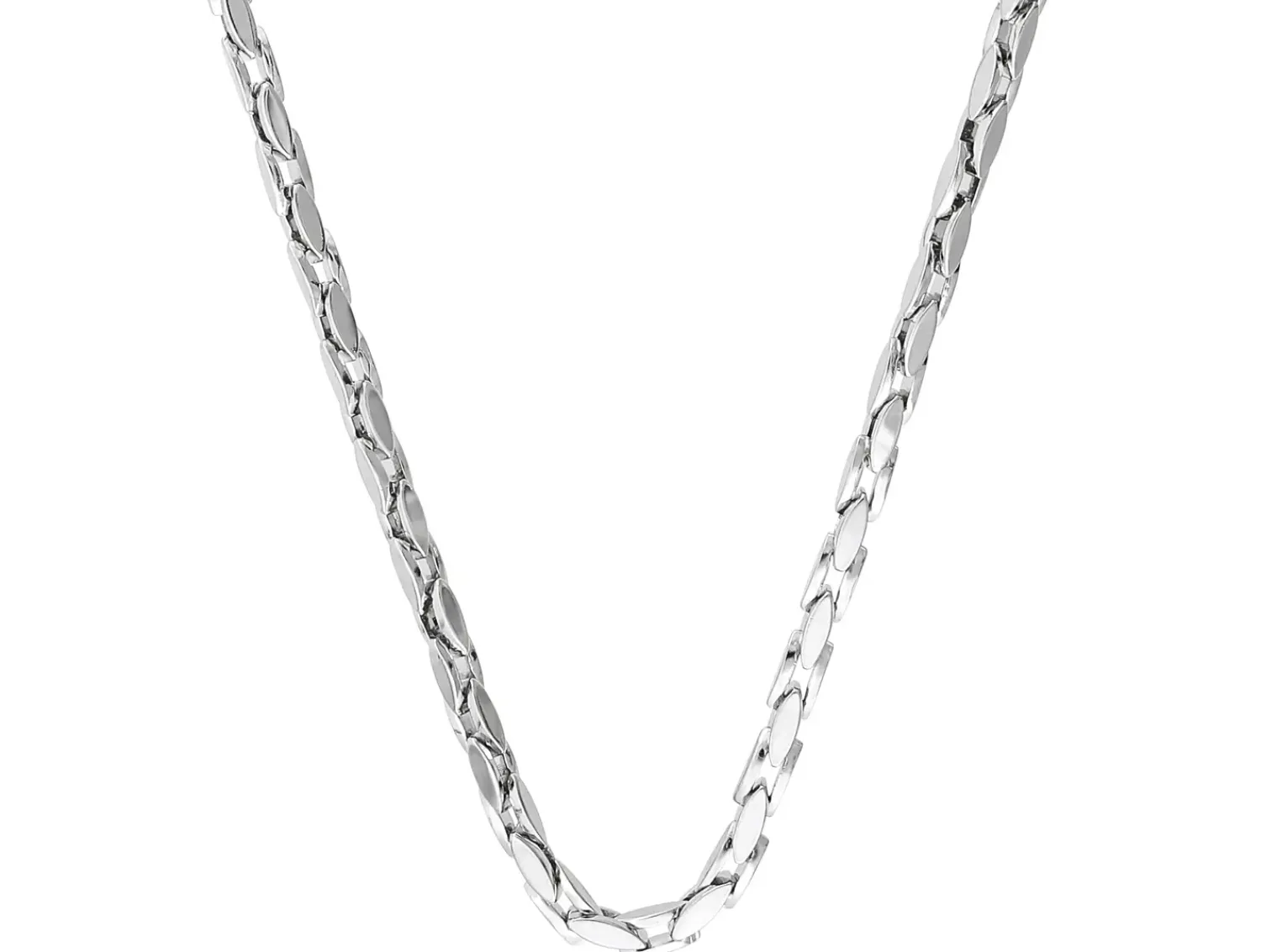 Bijou Brigitte Herrenketten|Edelstahlschmuck In Silber>Herren Kette - Liquid Steel silber
