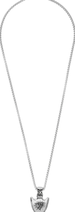 Bijou Brigitte Herrenketten|Wasserfester Schmuck>Herren Kette - Metal Anchor silber