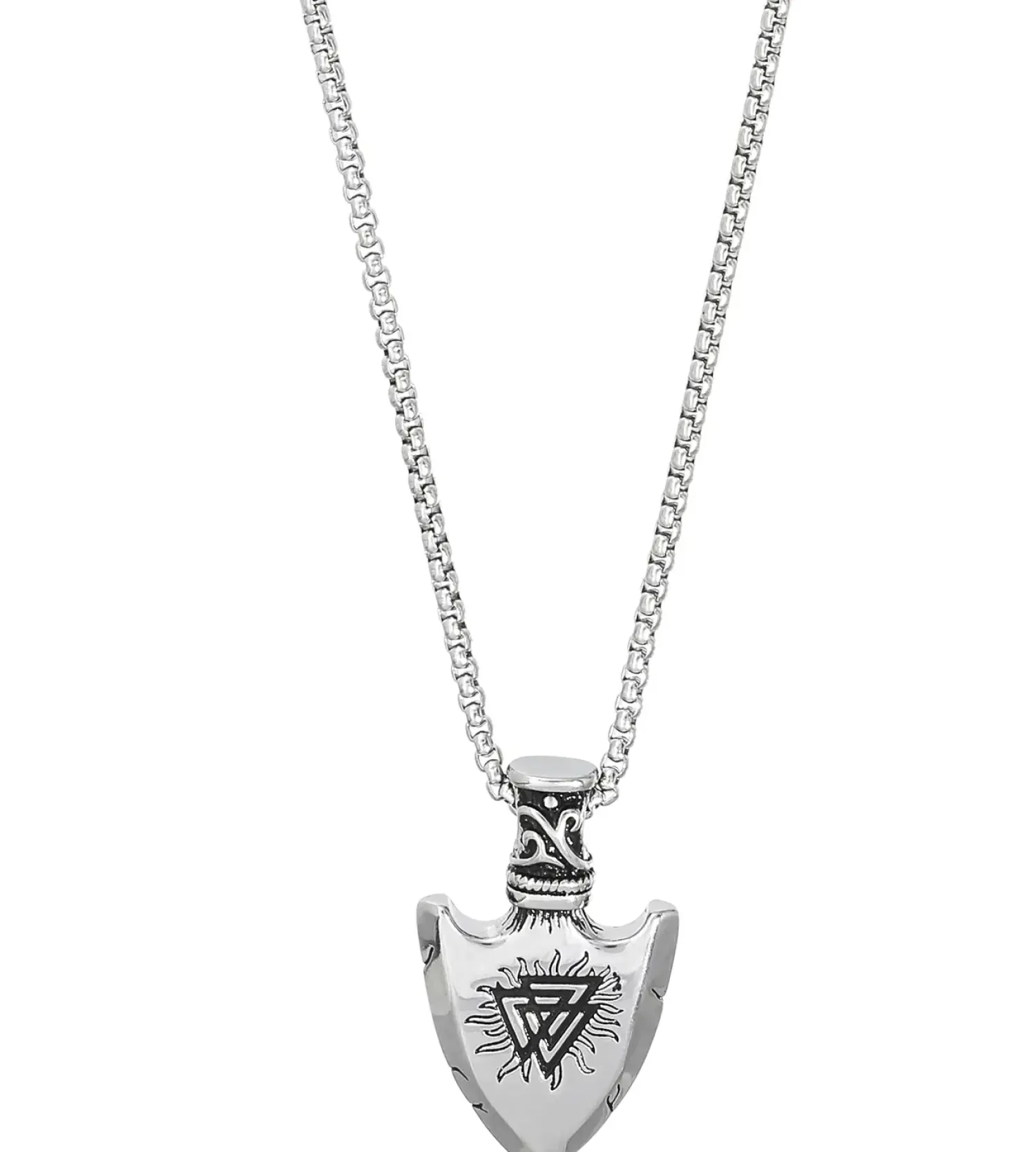 Bijou Brigitte Herrenketten|Wasserfester Schmuck>Herren Kette - Metal Anchor silber
