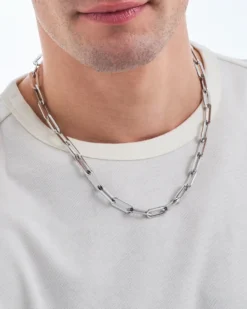 Bijou Brigitte Herrenketten>Herren Kette - Perfect Classic silber