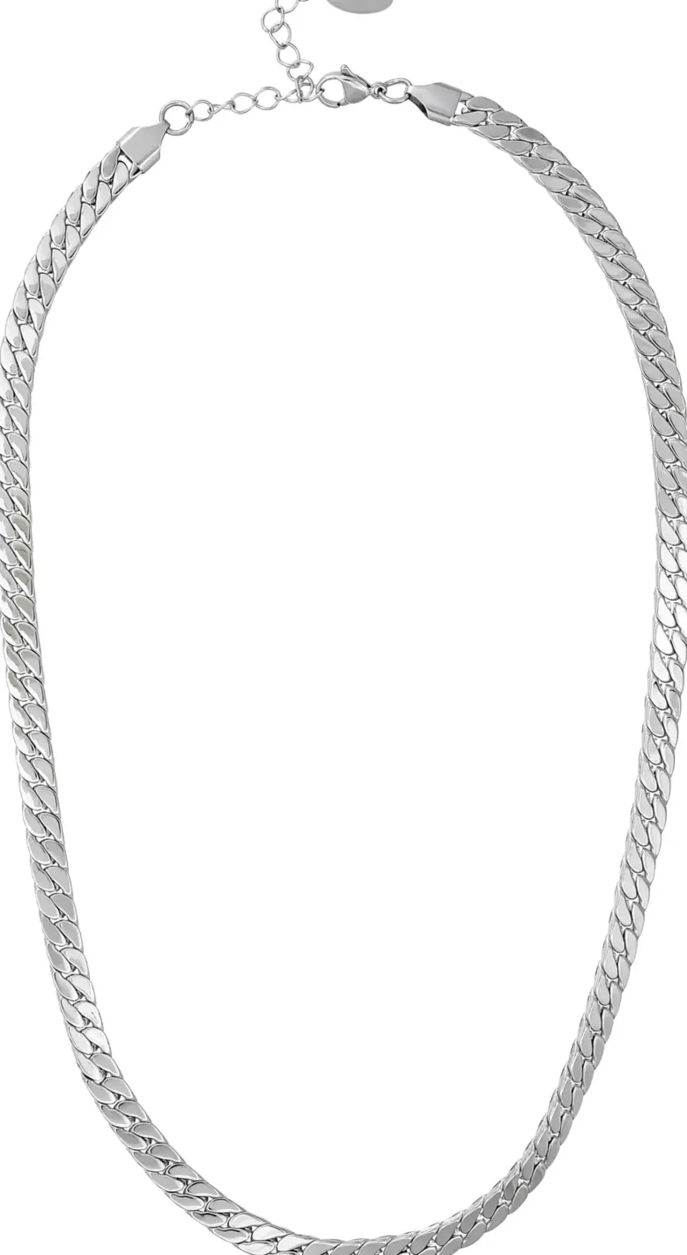 Bijou Brigitte Wasserfester Schmuck|Herrenketten>Herren Kette - Silver Necklace silber