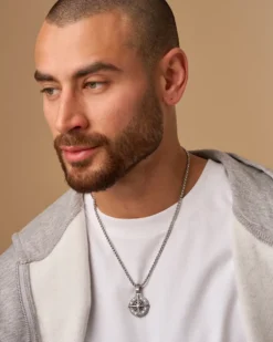 Bijou Brigitte Wasserfester Schmuck|Herrenketten>Herren Kette - Silver Route silber