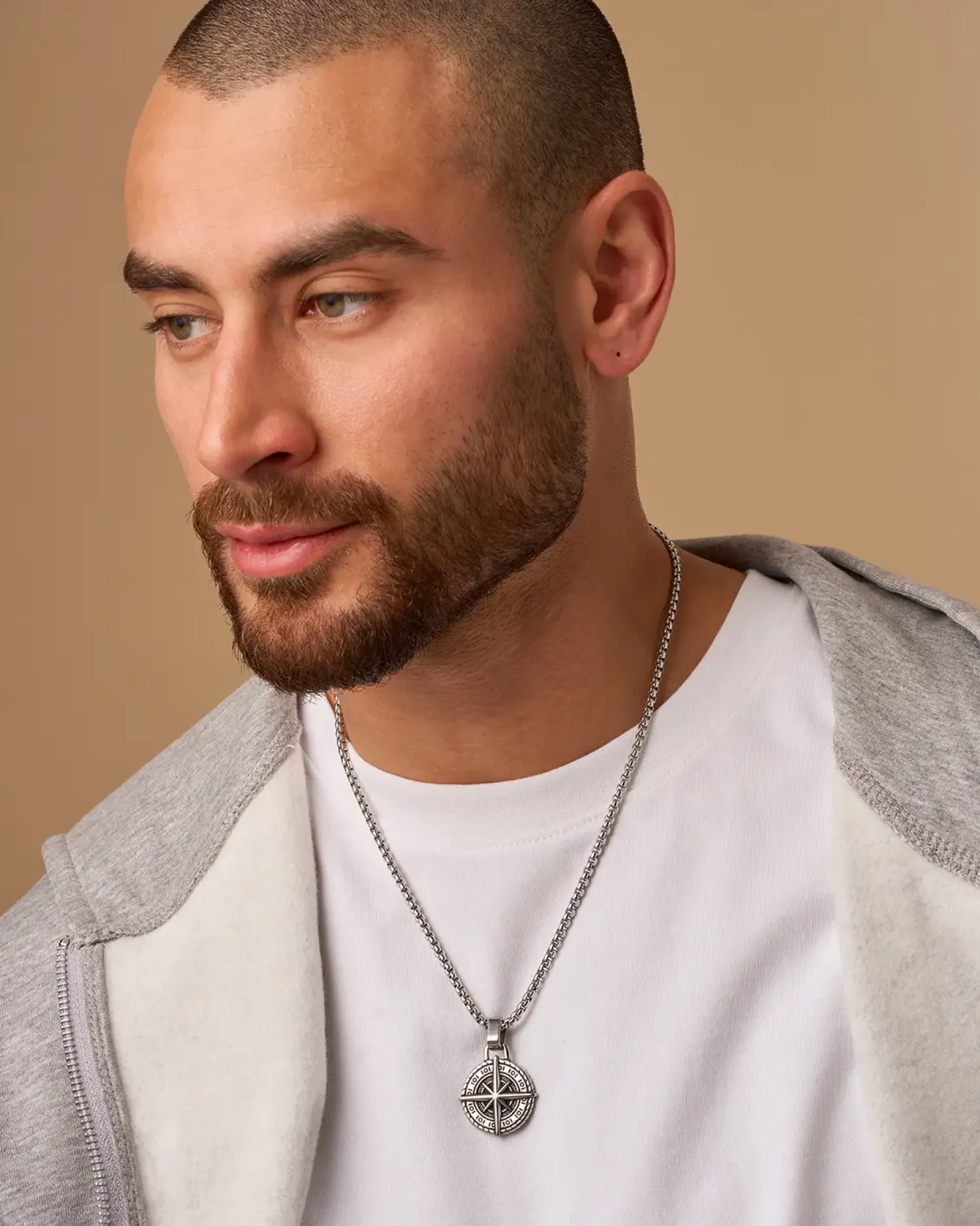 Bijou Brigitte Wasserfester Schmuck|Herrenketten>Herren Kette - Silver Route silber