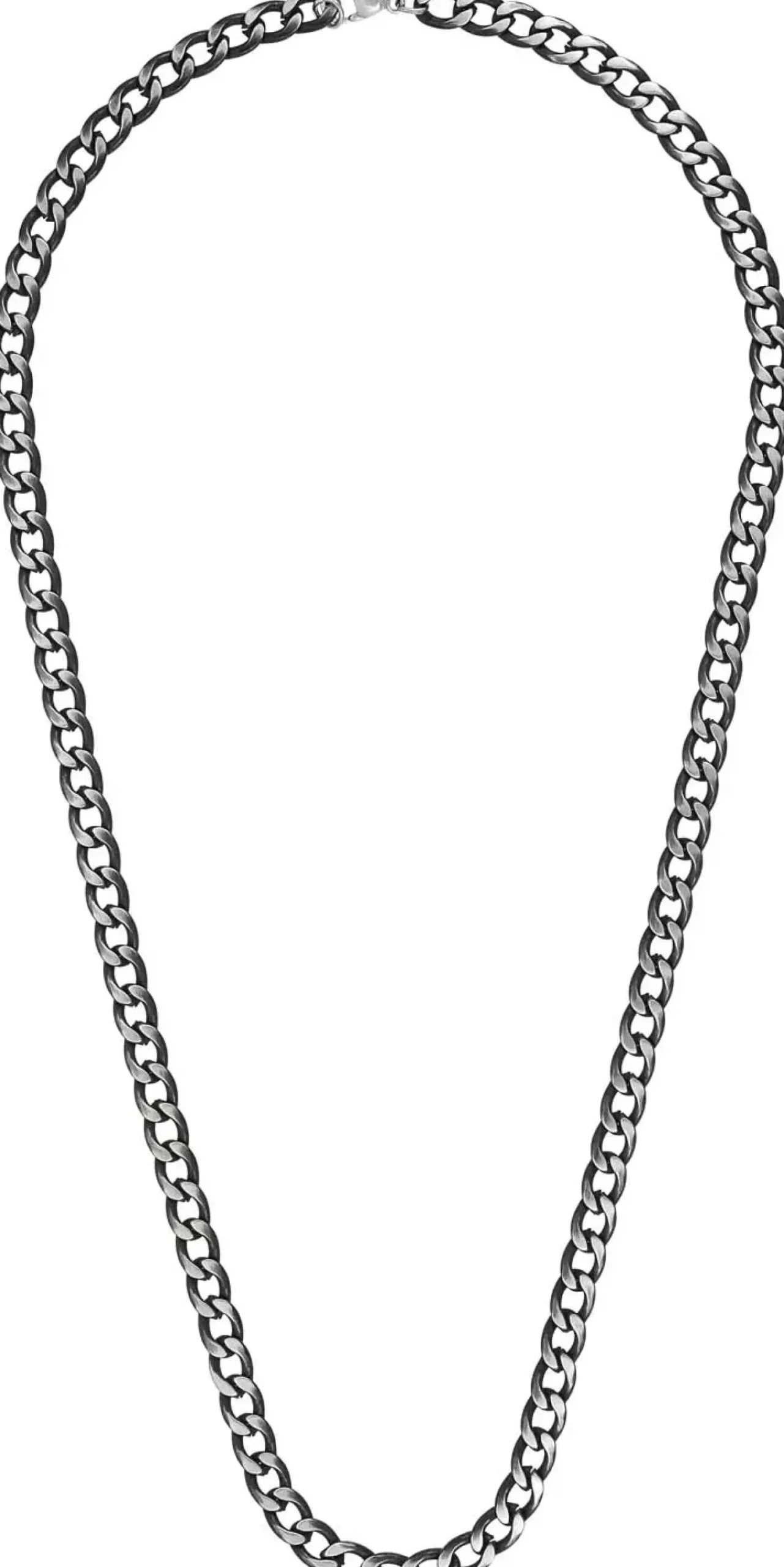 Bijou Brigitte Wasserfester Schmuck|Herrenketten>Herren Kette - Used Look schwarz, silber