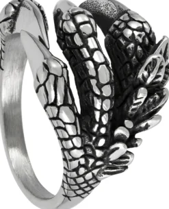 Bijou Brigitte Wasserfester Schmuck|Herrenringe>Herren Ring - Steel Claw silber