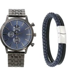 Bijou Brigitte Schmucksets|Uhren>Herren Schmuckset - Fierce Wildness schwarz, blau
