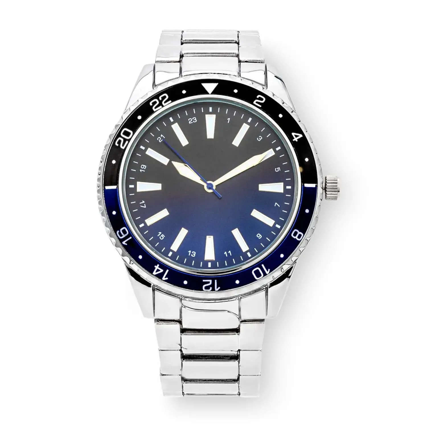 Bijou Brigitte Uhren>Herren Uhr - Blue Morning blau, silber