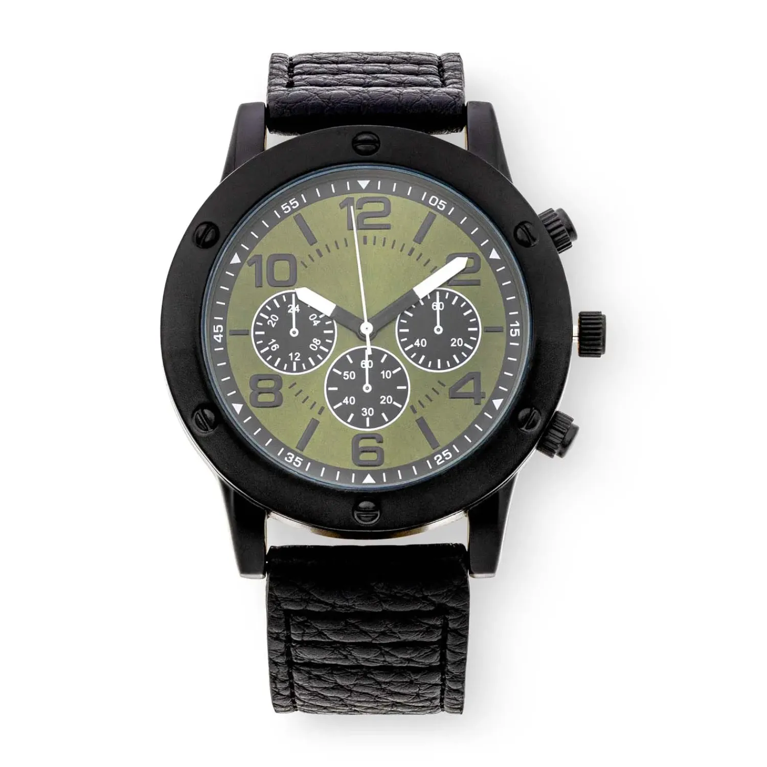 Bijou Brigitte Uhren>Herren Uhr - Dark Jungle schwarz
