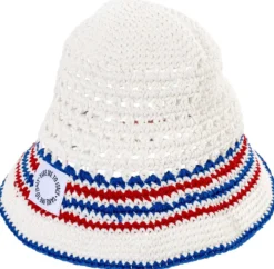 Bijou Brigitte Hüte|Maritimer Schmuck>Hut - Soft Cotton weiß, blau