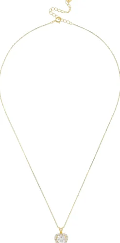 Bijou Brigitte Silver Crystals|Ketten 925Er Silber>Kette - Admiring Heart gold
