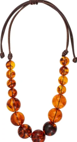 Bijou Brigitte Statement-Ketten>Kette - Autumn Statement braun, orange