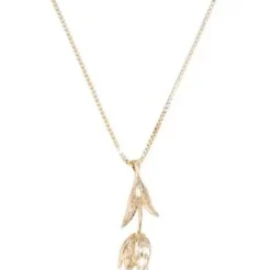 Bijou Brigitte Ketten Gold|Blumenschmuck>Kette - Basic Tulip gold
