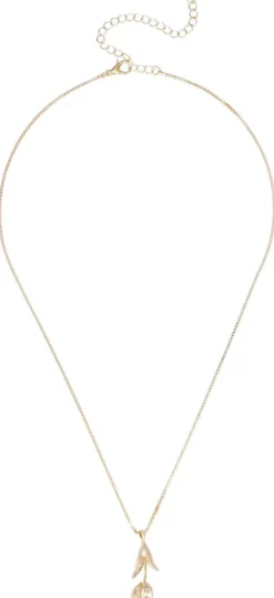 Bijou Brigitte Ketten Gold|Blumenschmuck>Kette - Basic Tulip gold