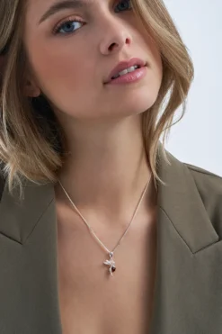 Bijou Brigitte Ketten 925Er Silber|Ketten 925Er Silber>Kette - Bernstein-Elfe silber