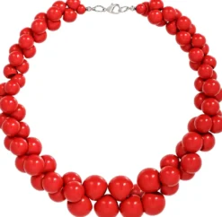 Bijou Brigitte Statement-Ketten>Kette - Big Temptation rot