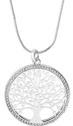 Bijou Brigitte Statement-Ketten>Kette - Big Tree silber