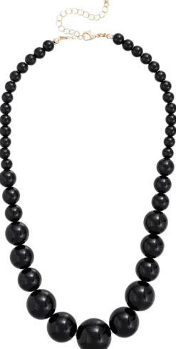 Bijou Brigitte Statement-Ketten>Kette - Black Pearl schwarz
