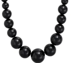 Bijou Brigitte Statement-Ketten>Kette - Black Pearl schwarz