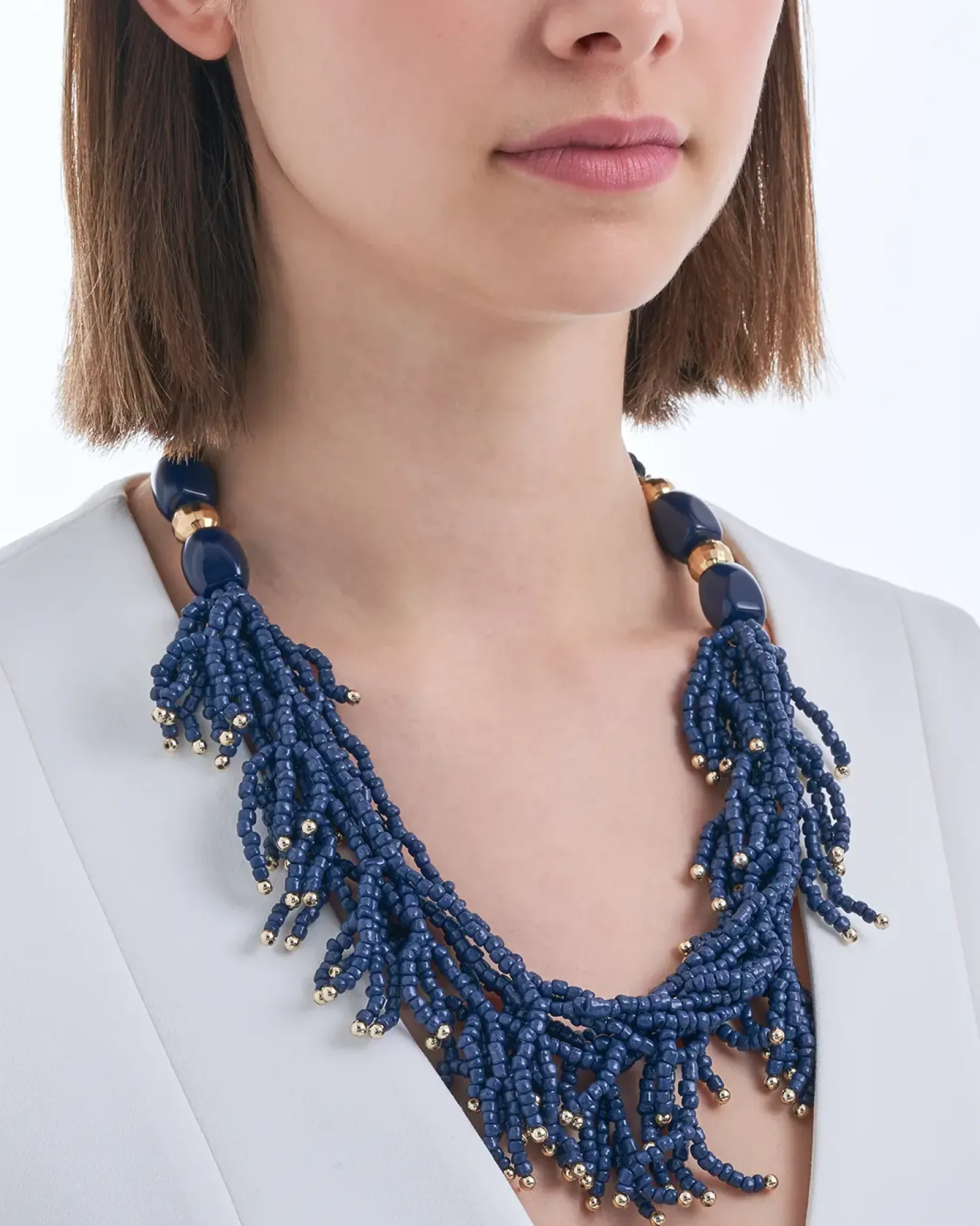 Bijou Brigitte Statement-Ketten>Kette - Blue Catch blau