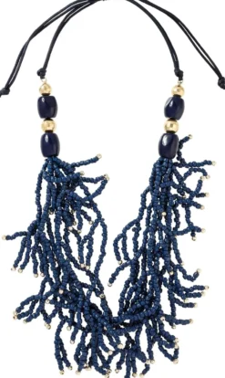 Bijou Brigitte Statement-Ketten>Kette - Blue Catch blau